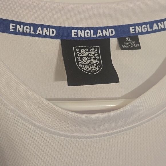 White England Soccer Jersey Size Xl - Picture 2 of 6